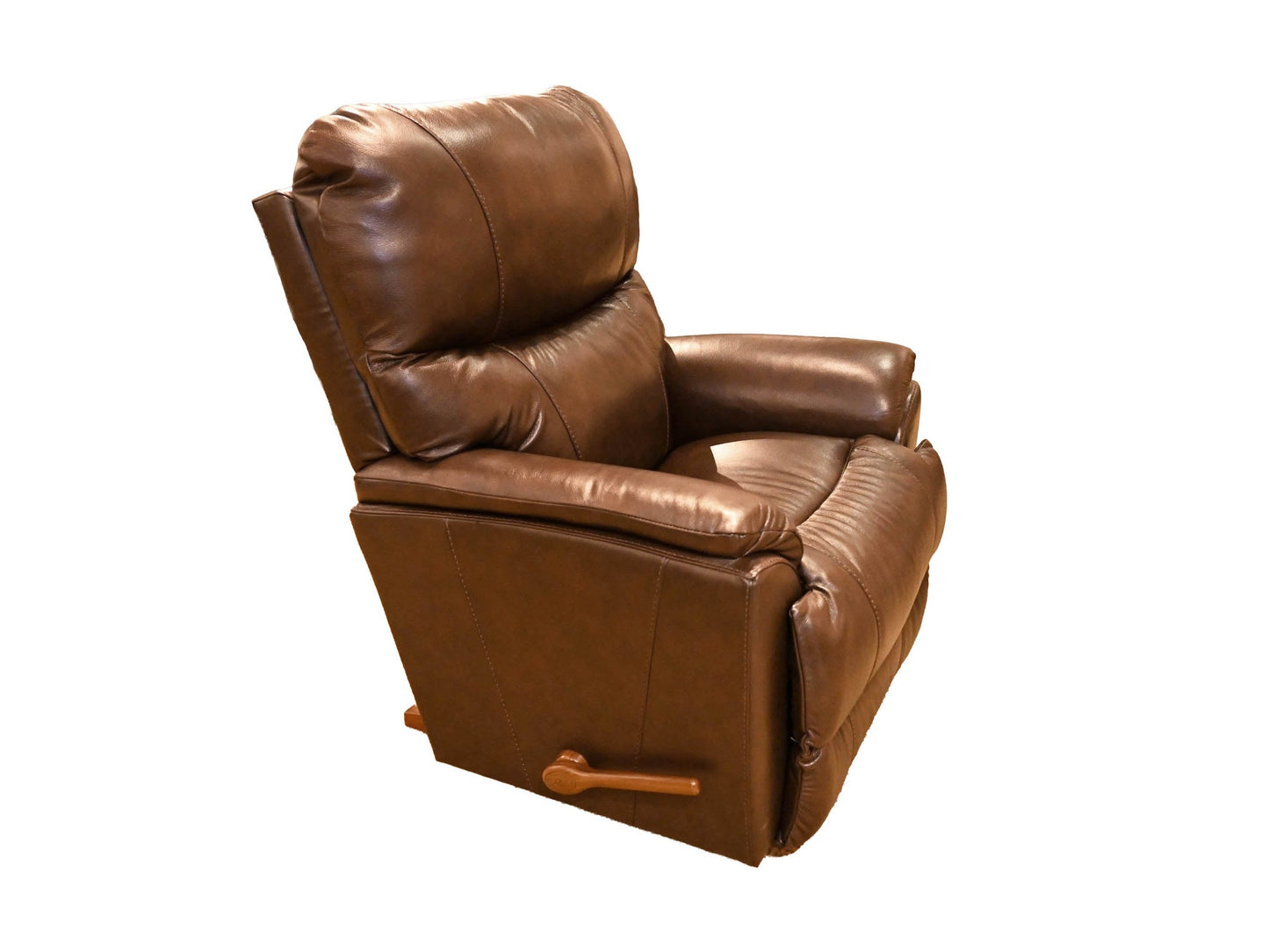 LaZBoy Trouper Recliner Rocker Walnut