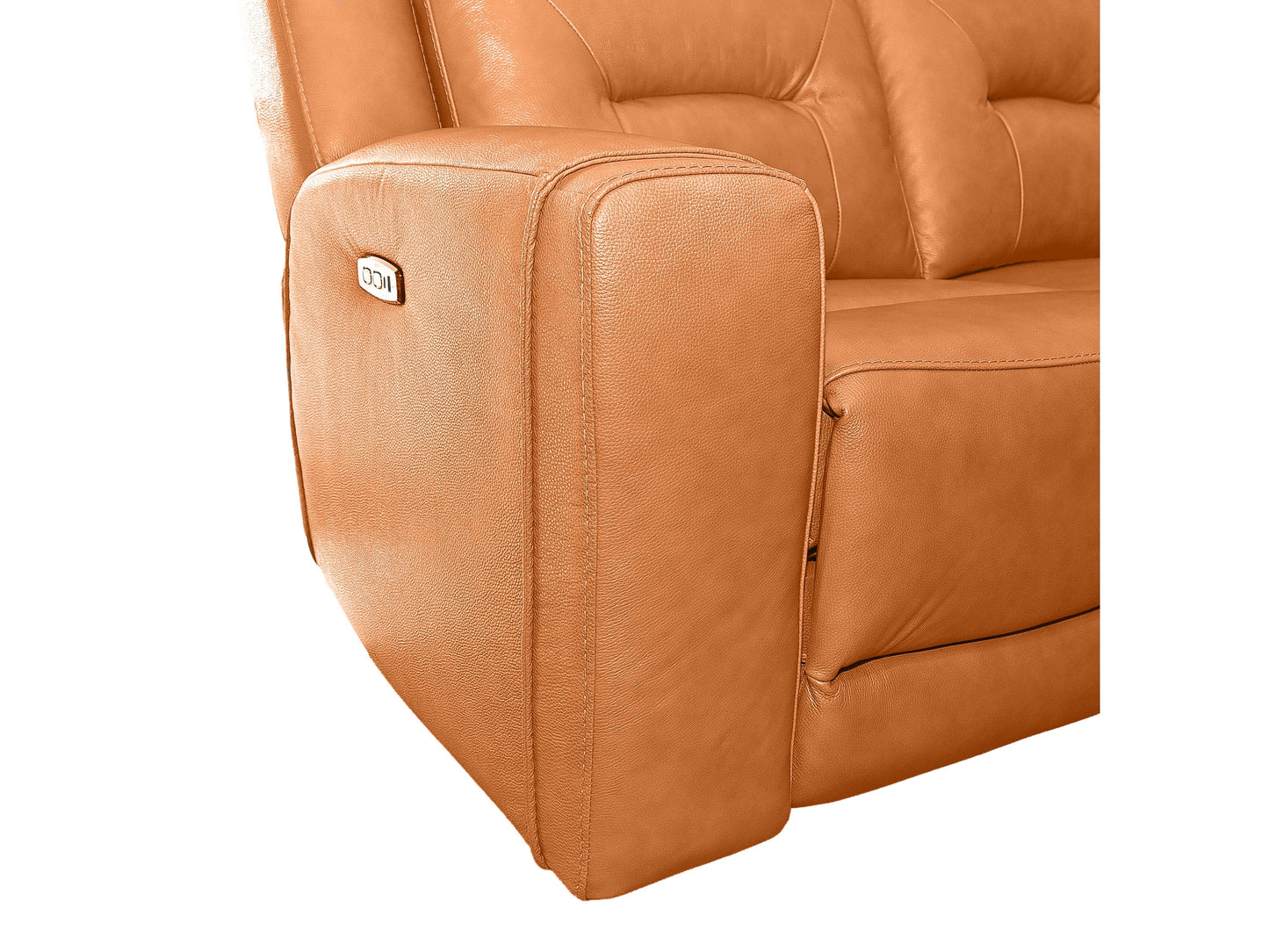 K-Motion Power Reclining Sofa w/Adj. Headrest