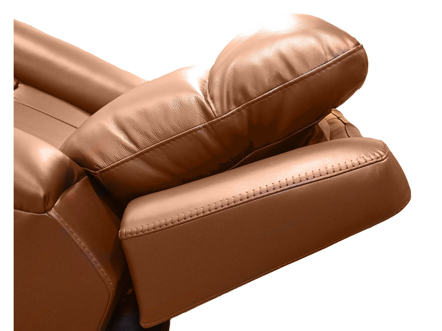 Kuka Brown Zero Gravity Recliner w/Adj. Headrest