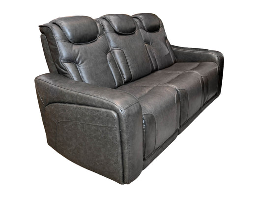 K-Motion Jet Set Zero Gravity Sofa in Ink Black