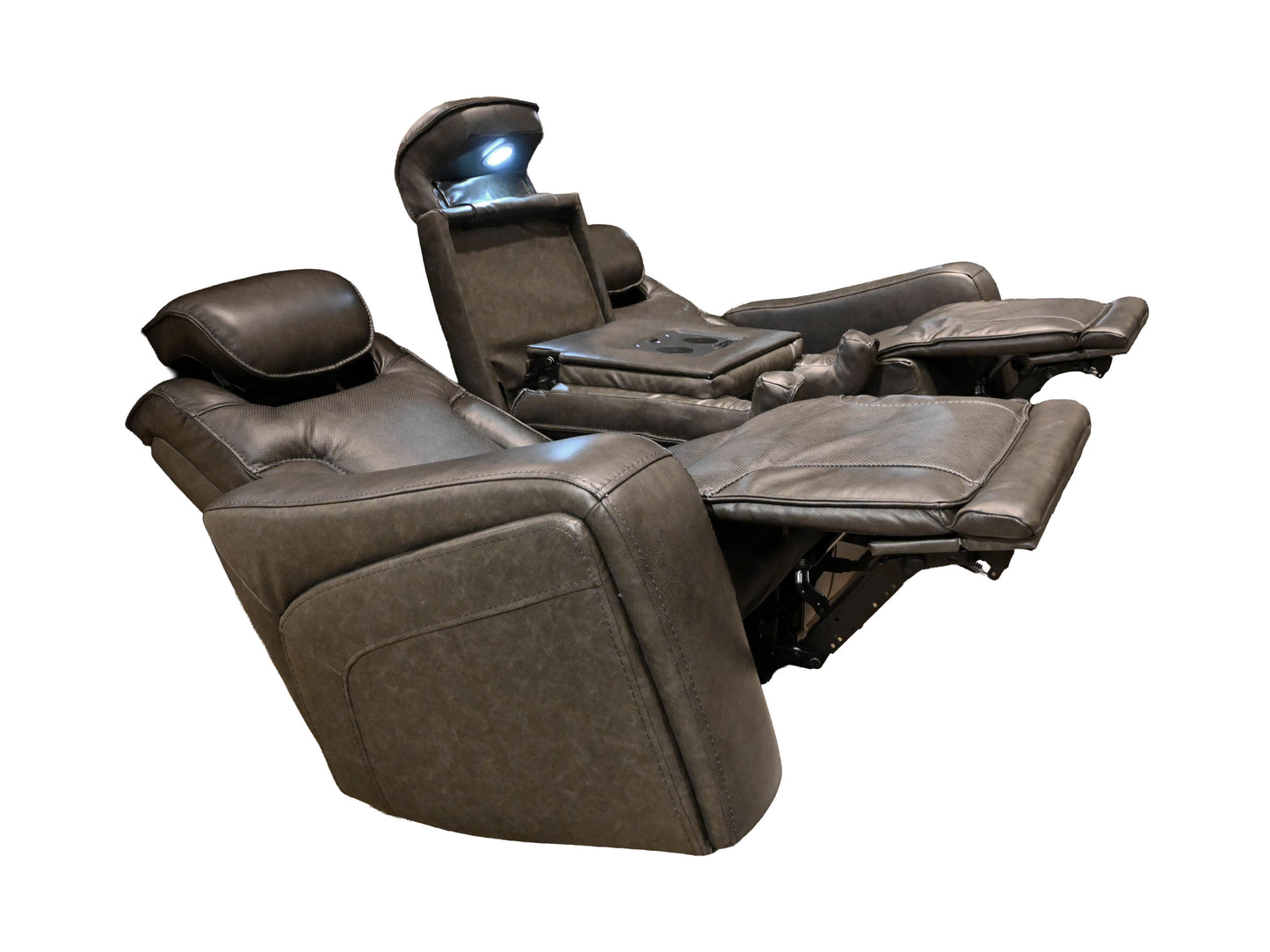 K-Motion Jet Set Zero Gravity Sofa in Ink Black