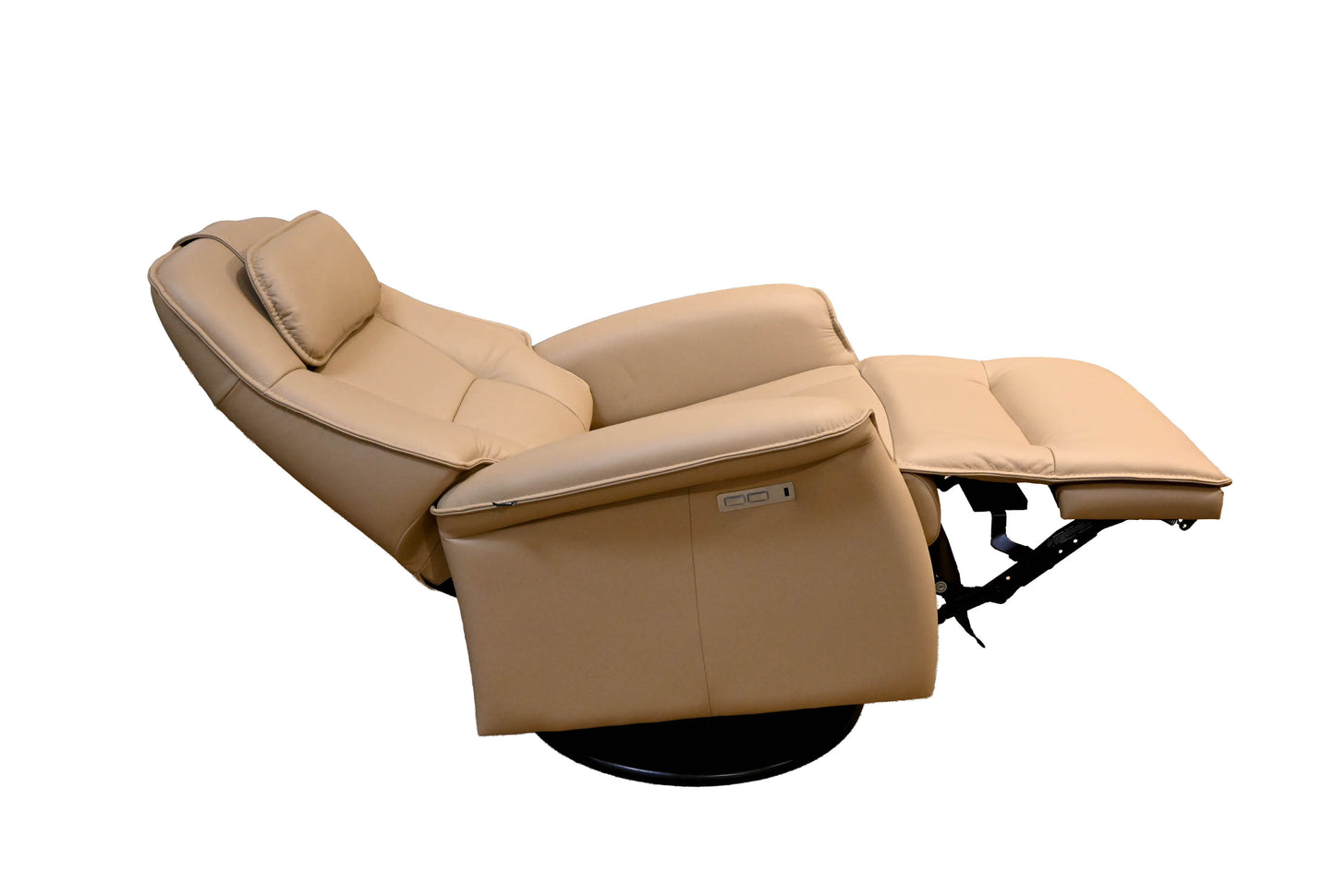 Fjords Stockholm Small Swivel Glider with Power Headrest