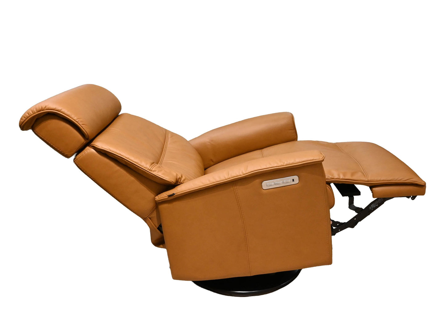 Fjords Major Large Swivel Glider Recliner with Headrest and Lumbar