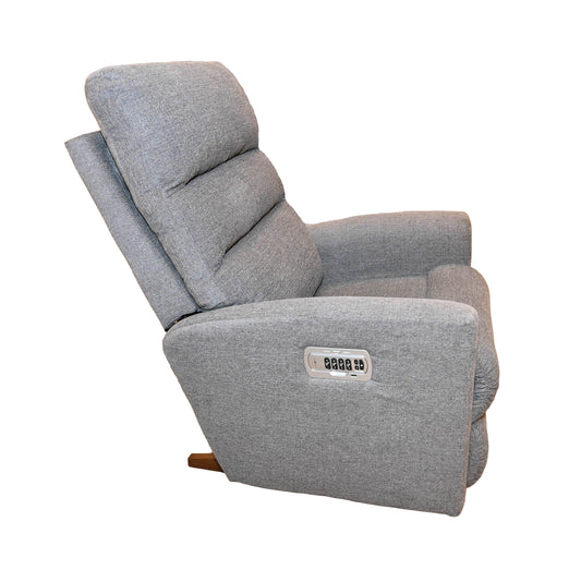 LaZboy Liam Power Recliner with Headrest & Lumbar
