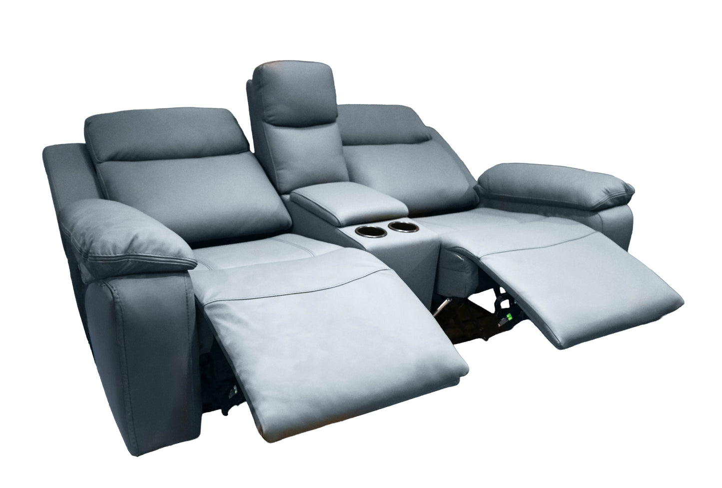 K-Motion Manual Reclining Loveseat with Console