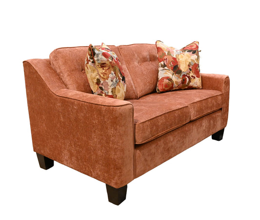 Superstyle Stationary Loveseat in Martin Rose