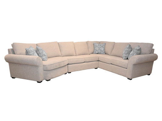 Superstyle Stationary Sectional in Santorini Sand
