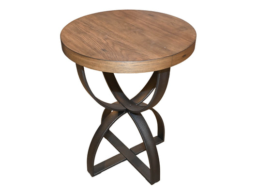 Magnussen Home Bowden Round Accent Table