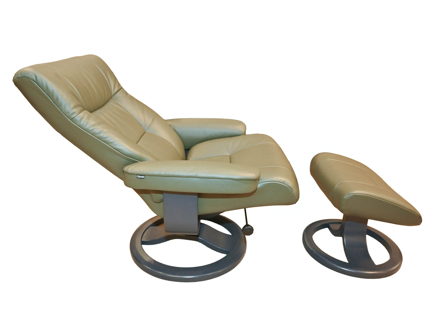 Fjords Manjana Large Swivel Chair & Ottoman