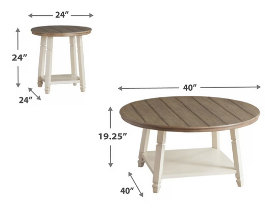 Ashley Bolanbrook Occasional Table (Set of 3)