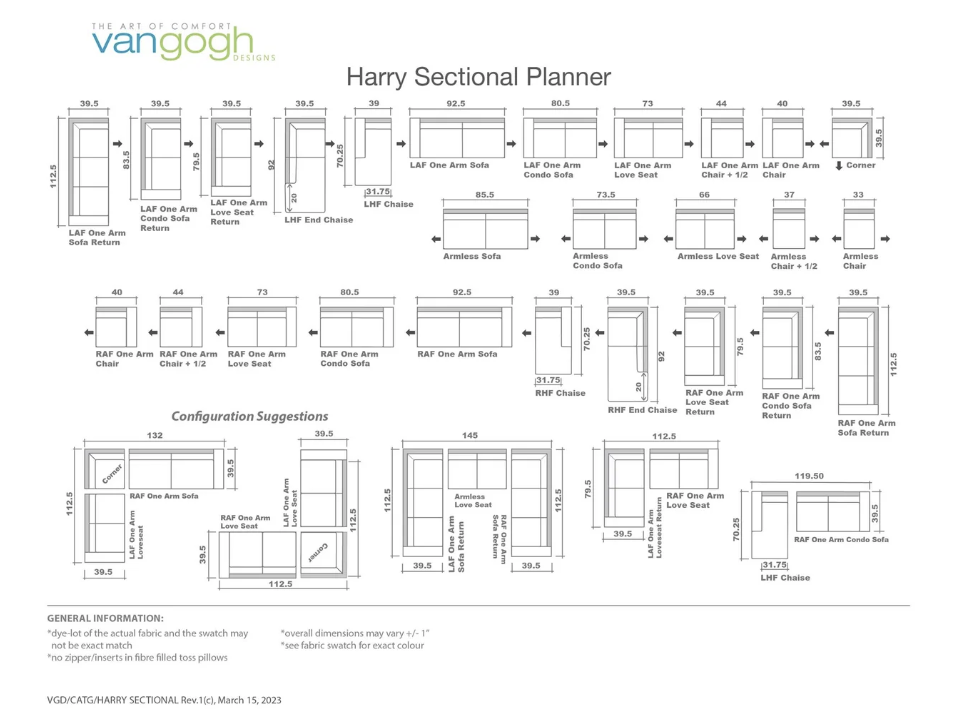 Van Gogh Harry Sofa