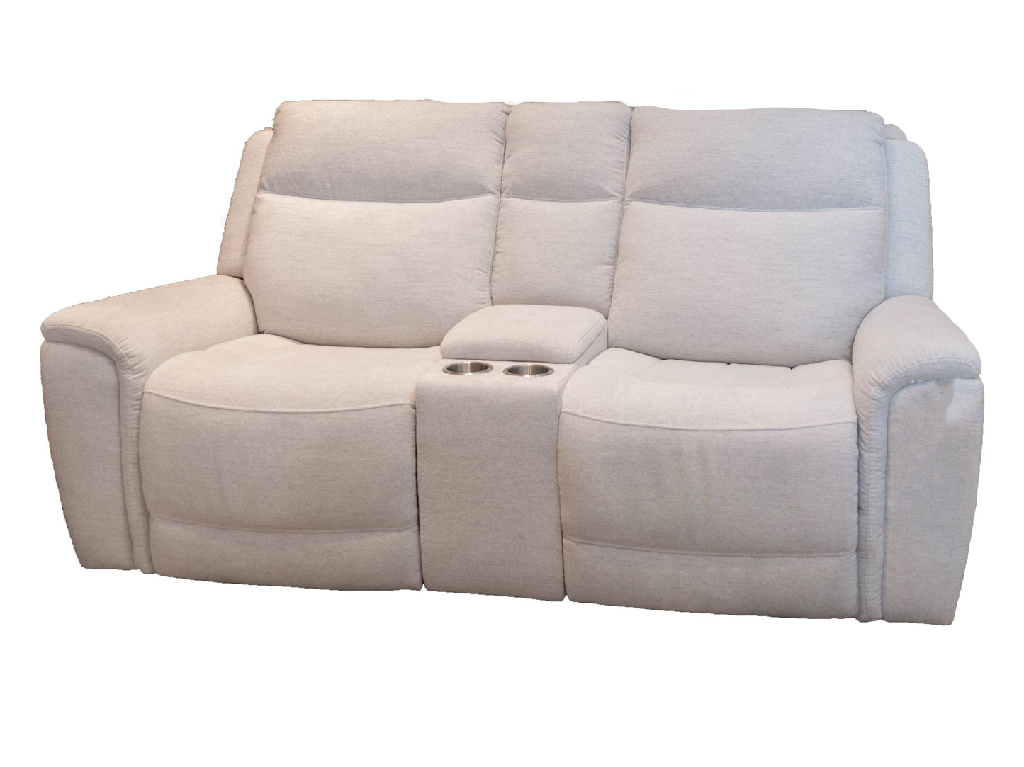 6032 Reclining Loveseat with console