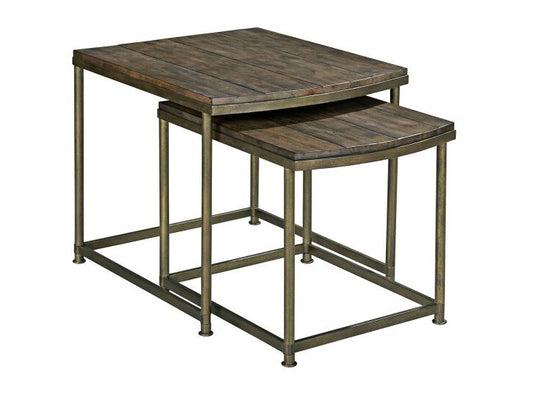 Hammary Leone Nesting End Table