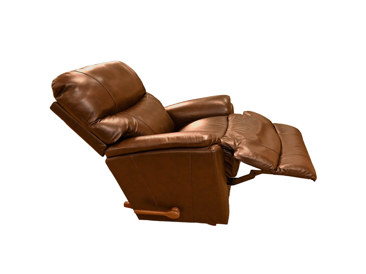 LaZBoy Trouper Recliner Rocker Walnut