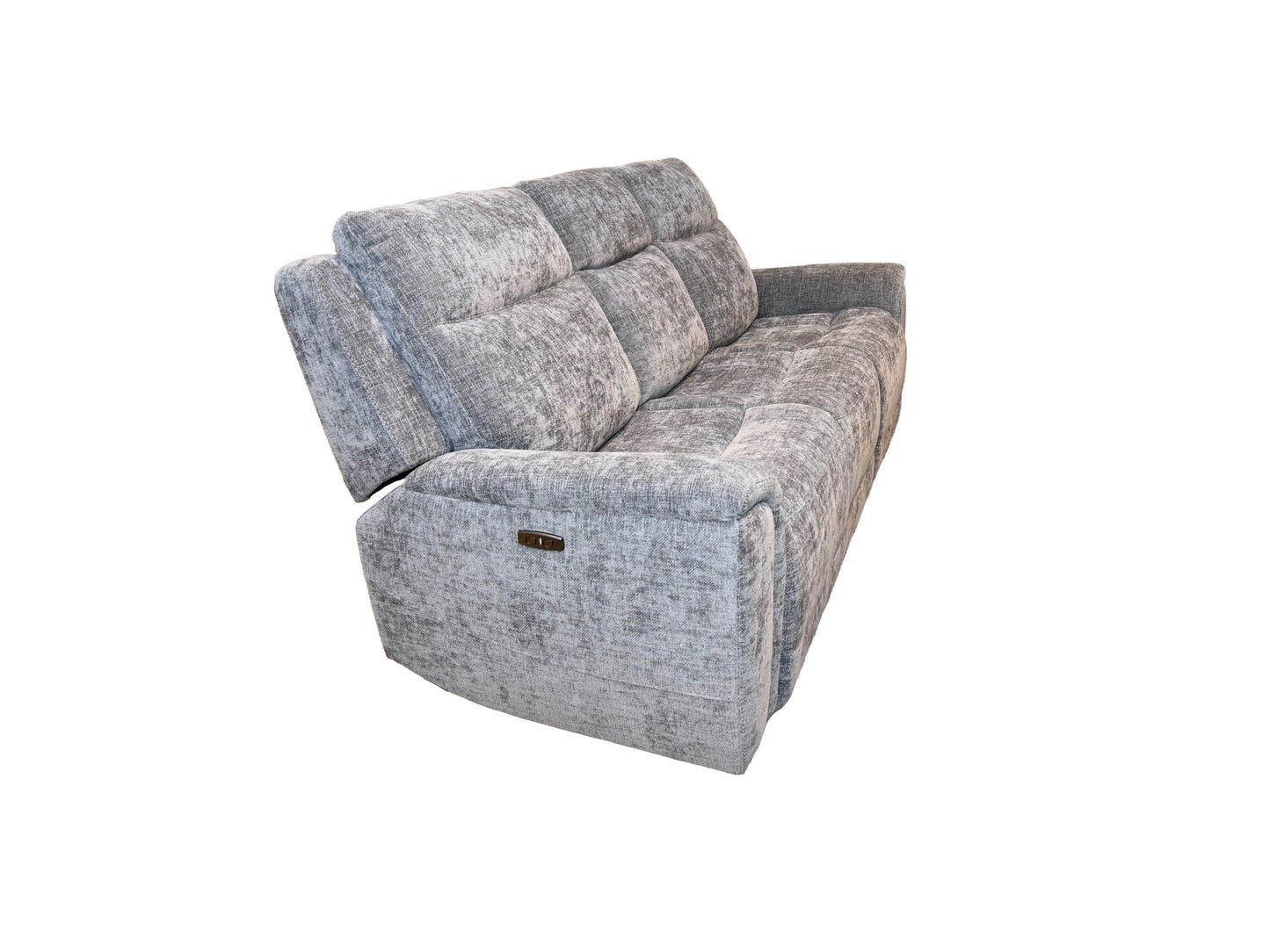 K-Motion Power Recline Sofa w/ Adjustable Headrest