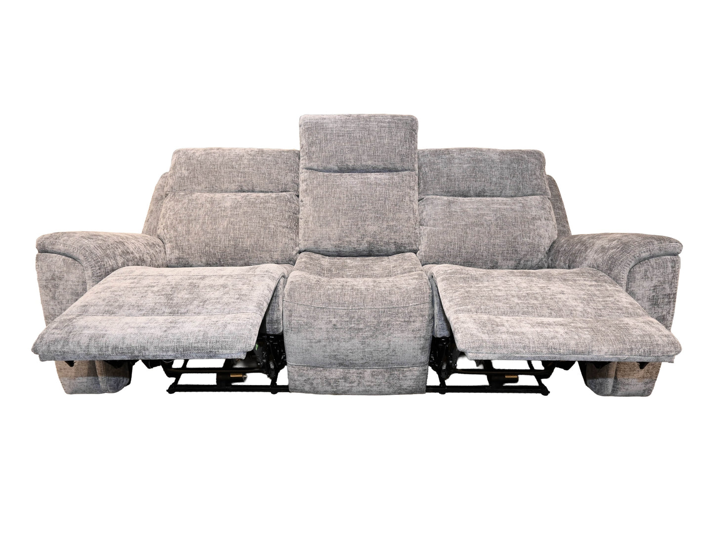 K-Motion Power Recline Sofa w/ Adjustable Headrest