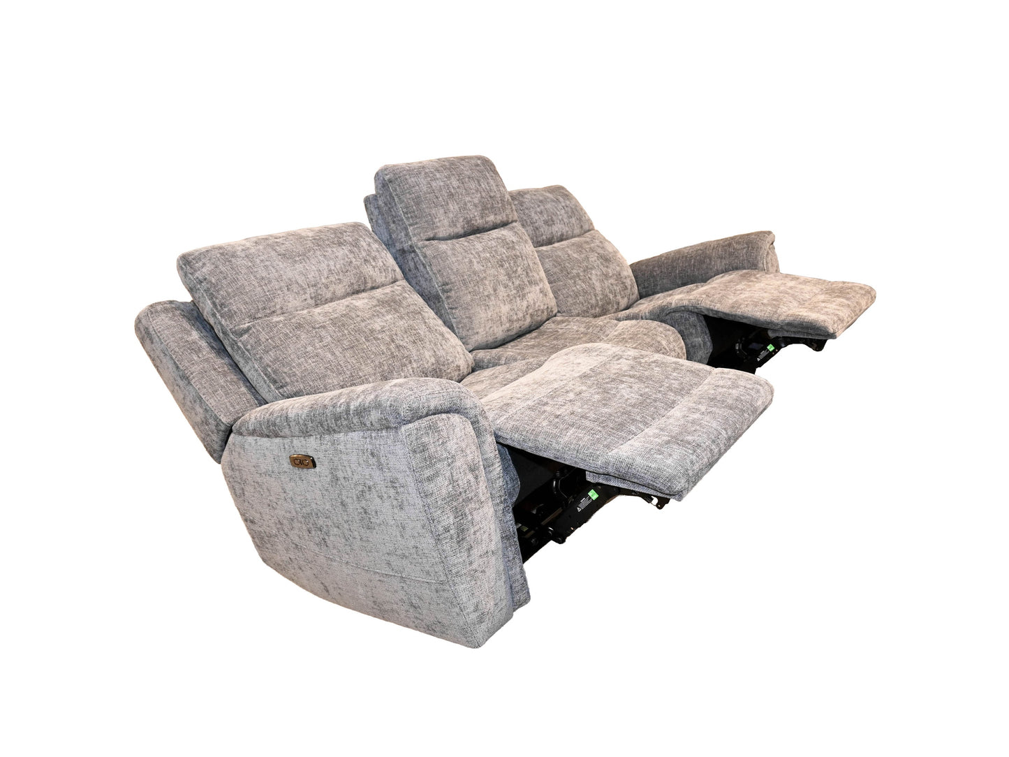 K-Motion Power Recline Sofa w/ Adjustable Headrest