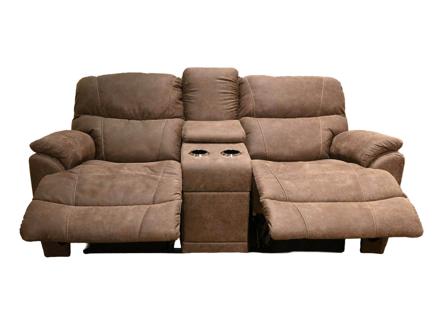 LaZBoy Trouper Reclining Loveseat w/ Console