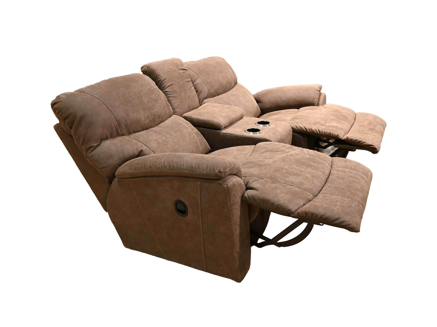LaZBoy Trouper Reclining Loveseat w/ Console