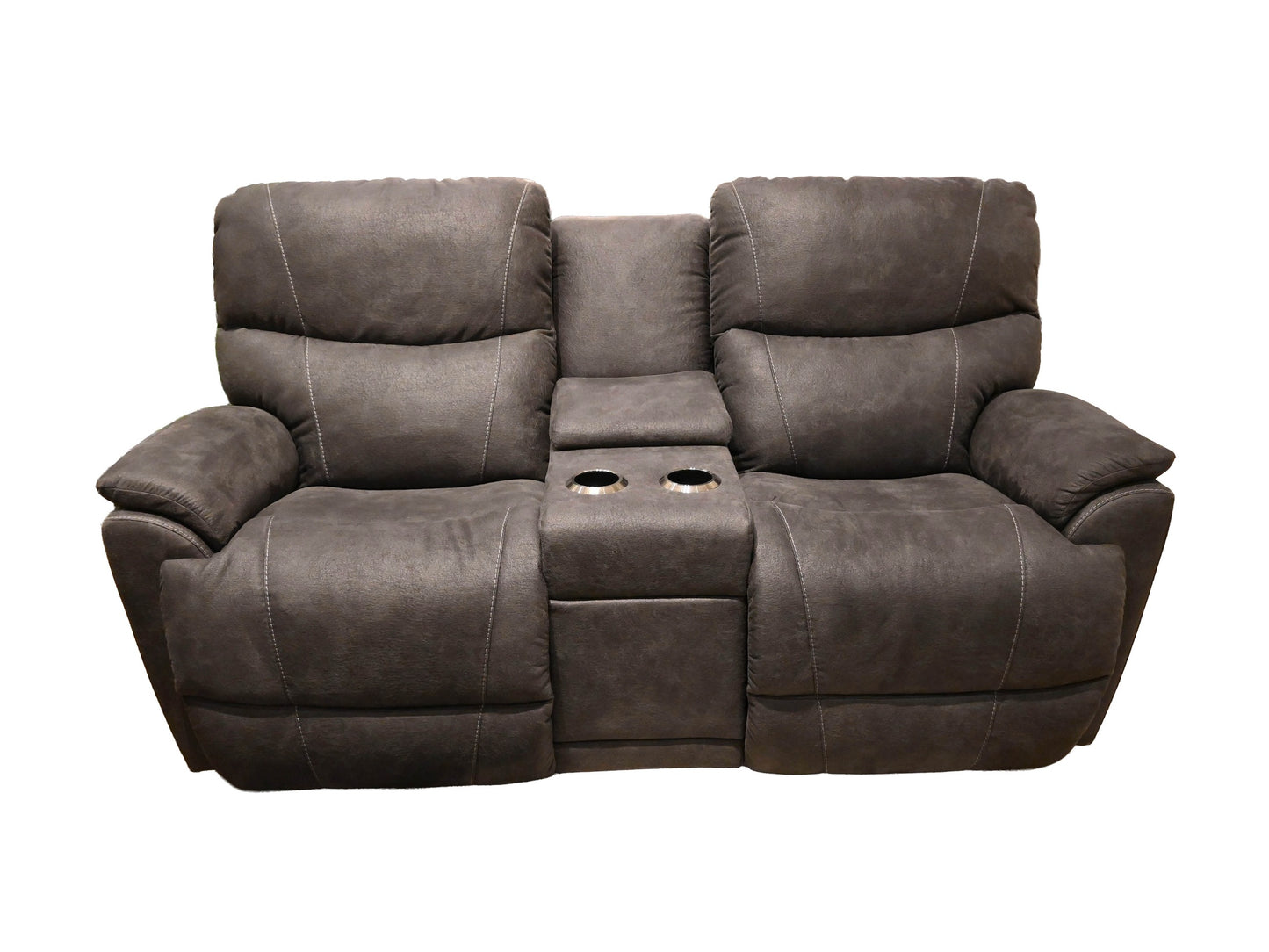 LaZBoy Trouper Reclining Loveseat & Console