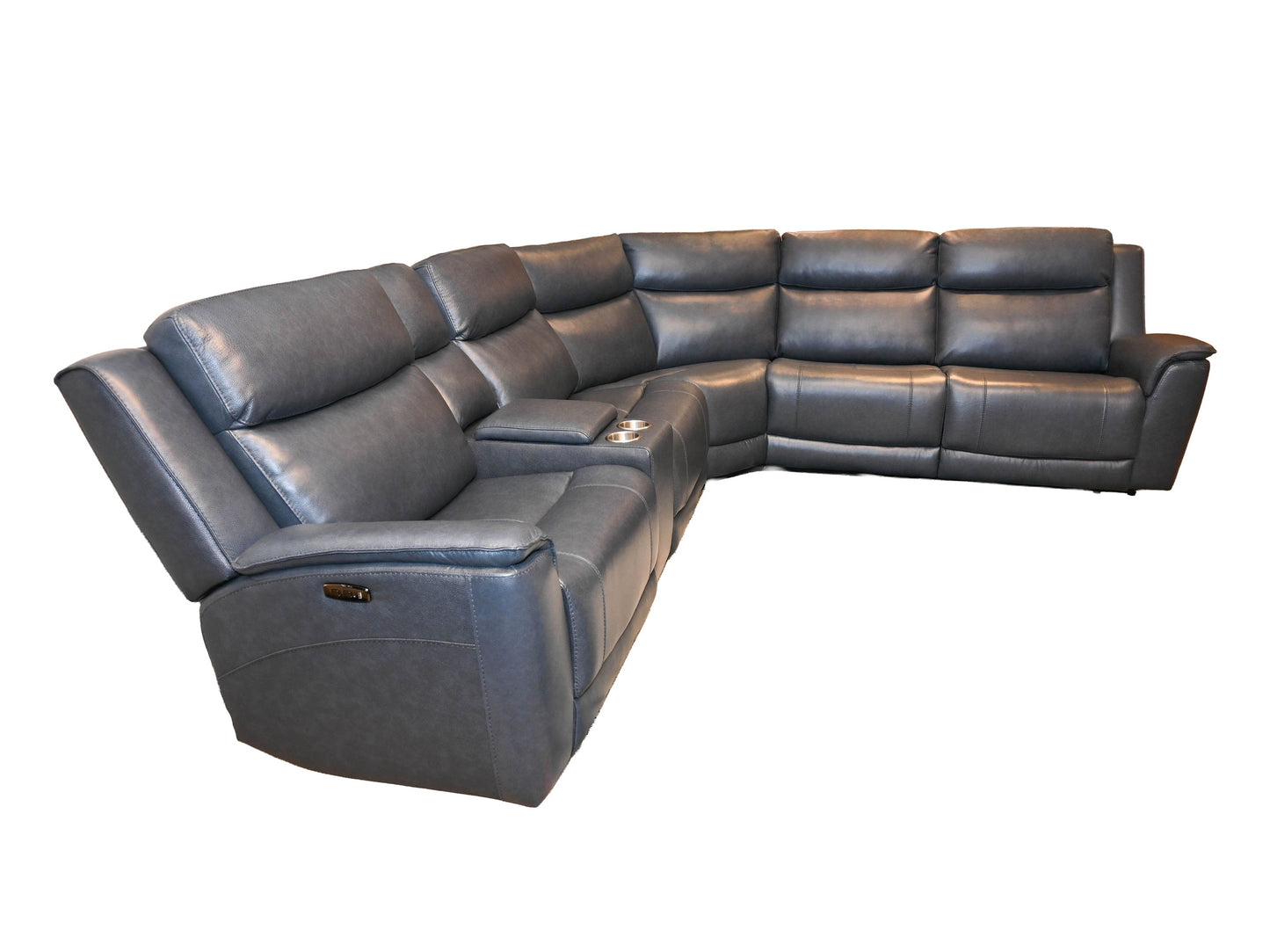 K-Motion 6 Piece Power Sectional w/console