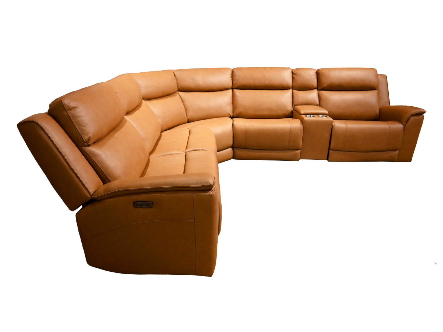 K-Motion 6-piece Power Reclining Sectional w/Console