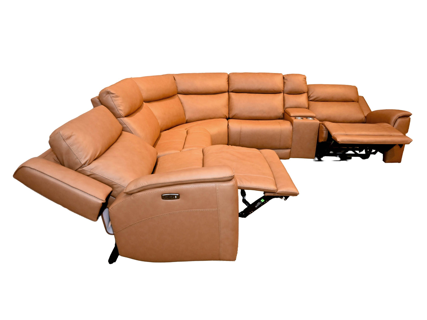 K-Motion 6-piece Power Reclining Sectional w/Console