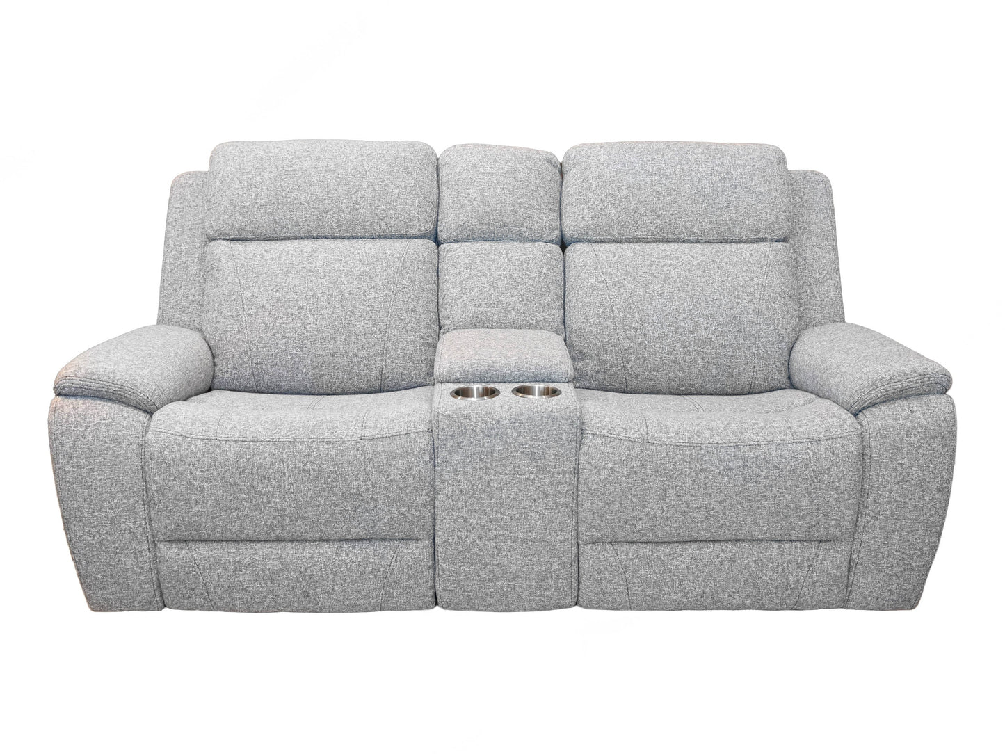 K-Motion Nathan Grey Power Loveseat w/Console