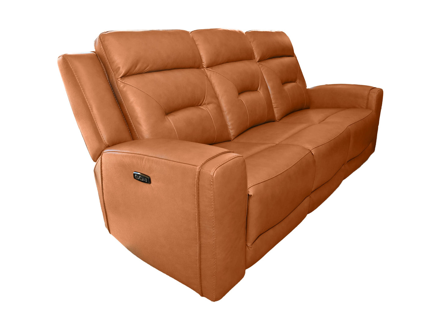 K-Motion Power Reclining Sofa w/Adj. Headrest