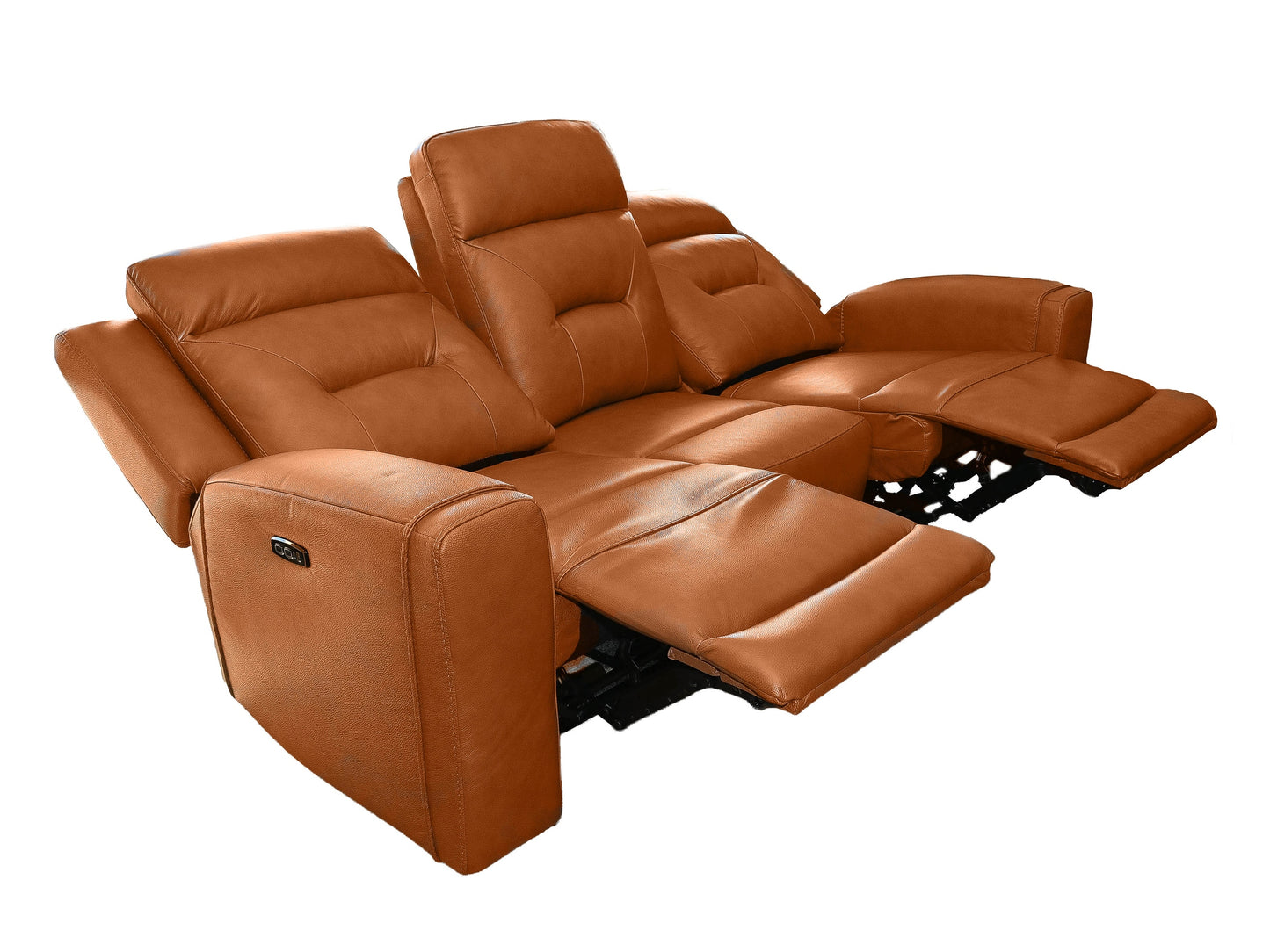 K-Motion Power Reclining Sofa w/Adj. Headrest