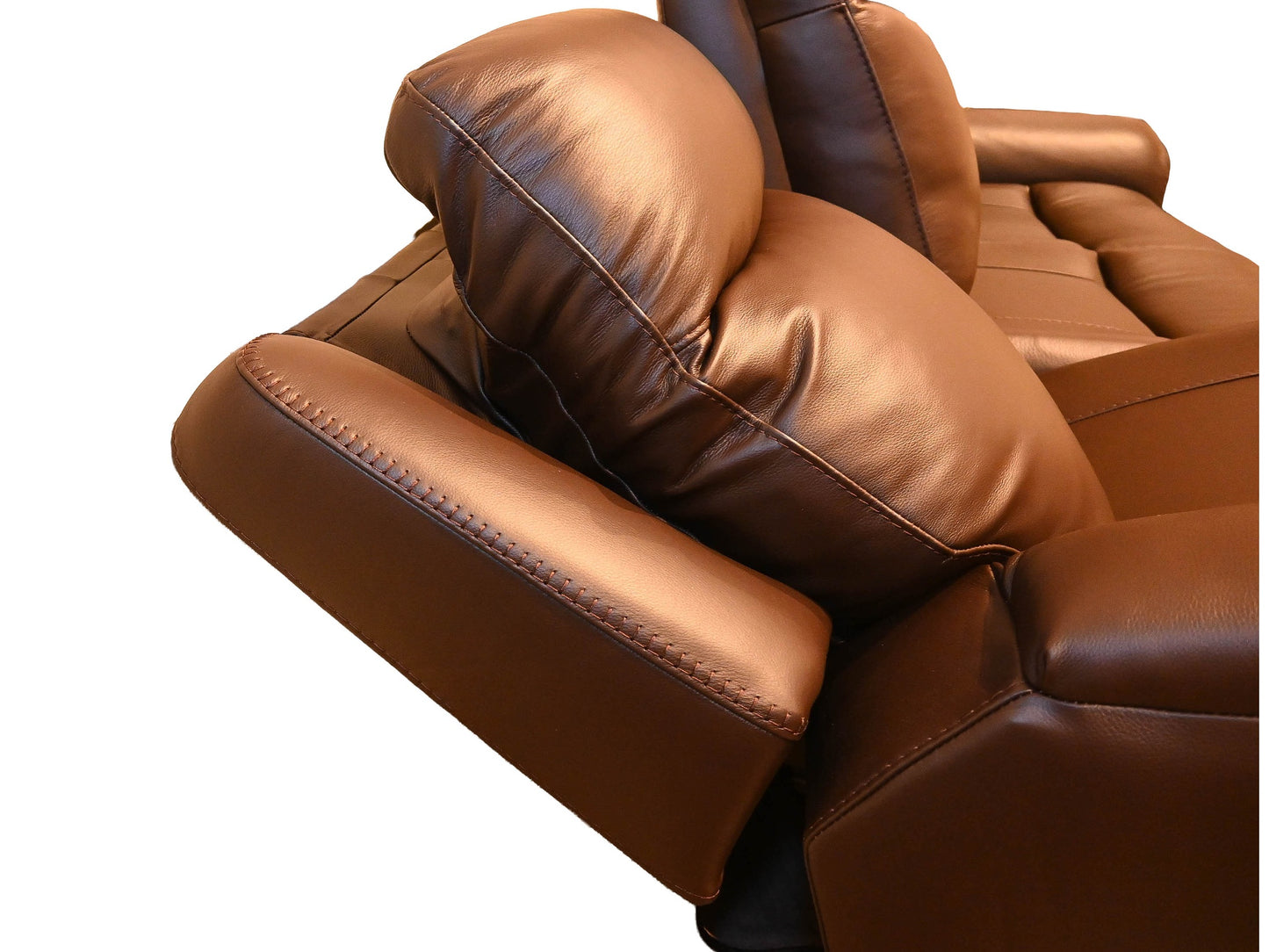 Kuka Brown Zero Gravity Reclining Sofa