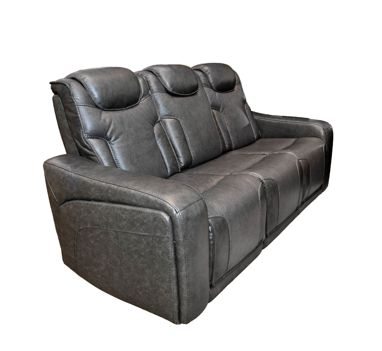K-Motion Jet Set Zero Gravity Sofa in Ink Black