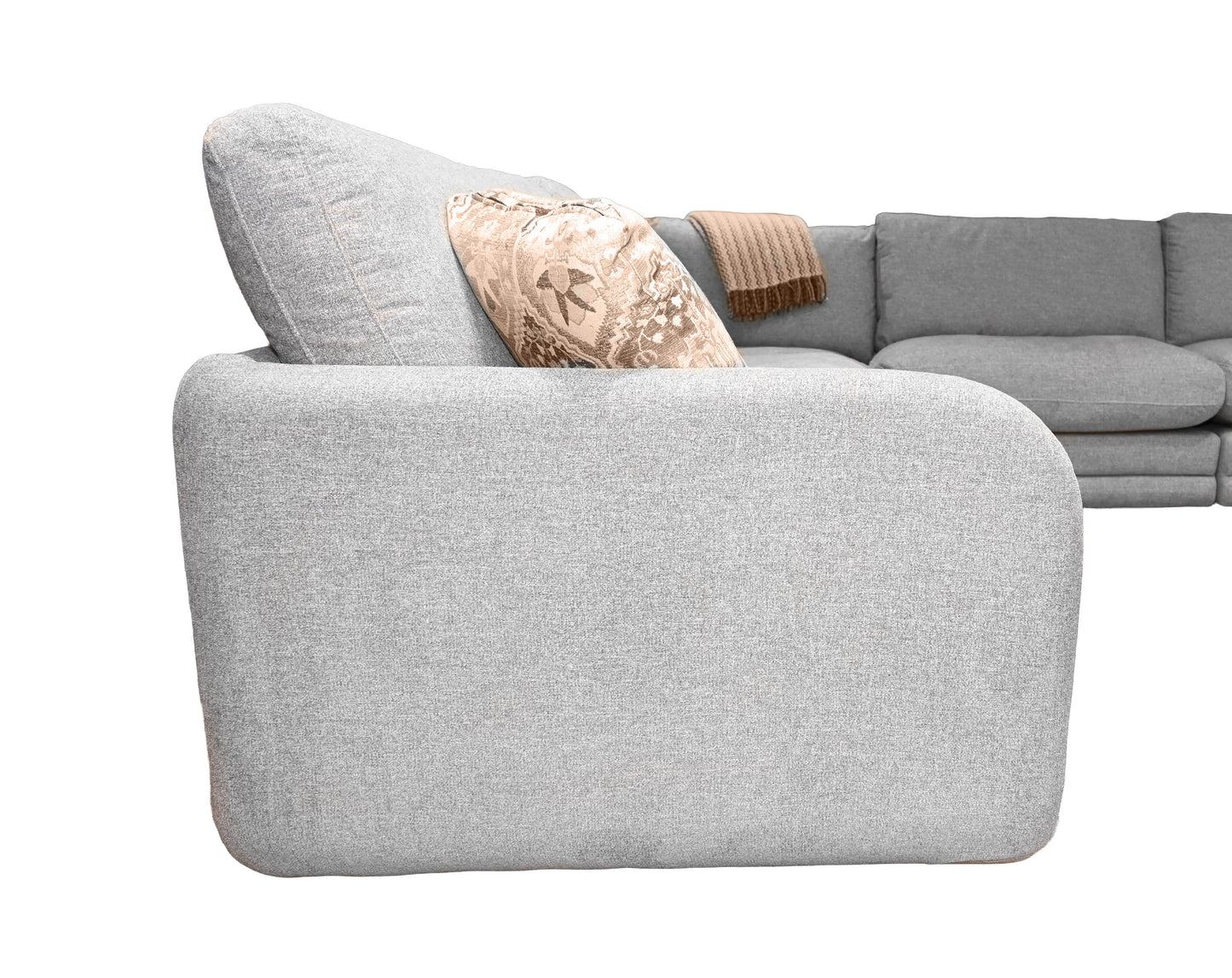 K-Motion 6 Piece Brent Sand Modular Sectional