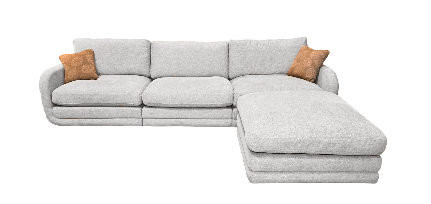 K-Motion 3 Piece Modular Sectional in Brent Sand