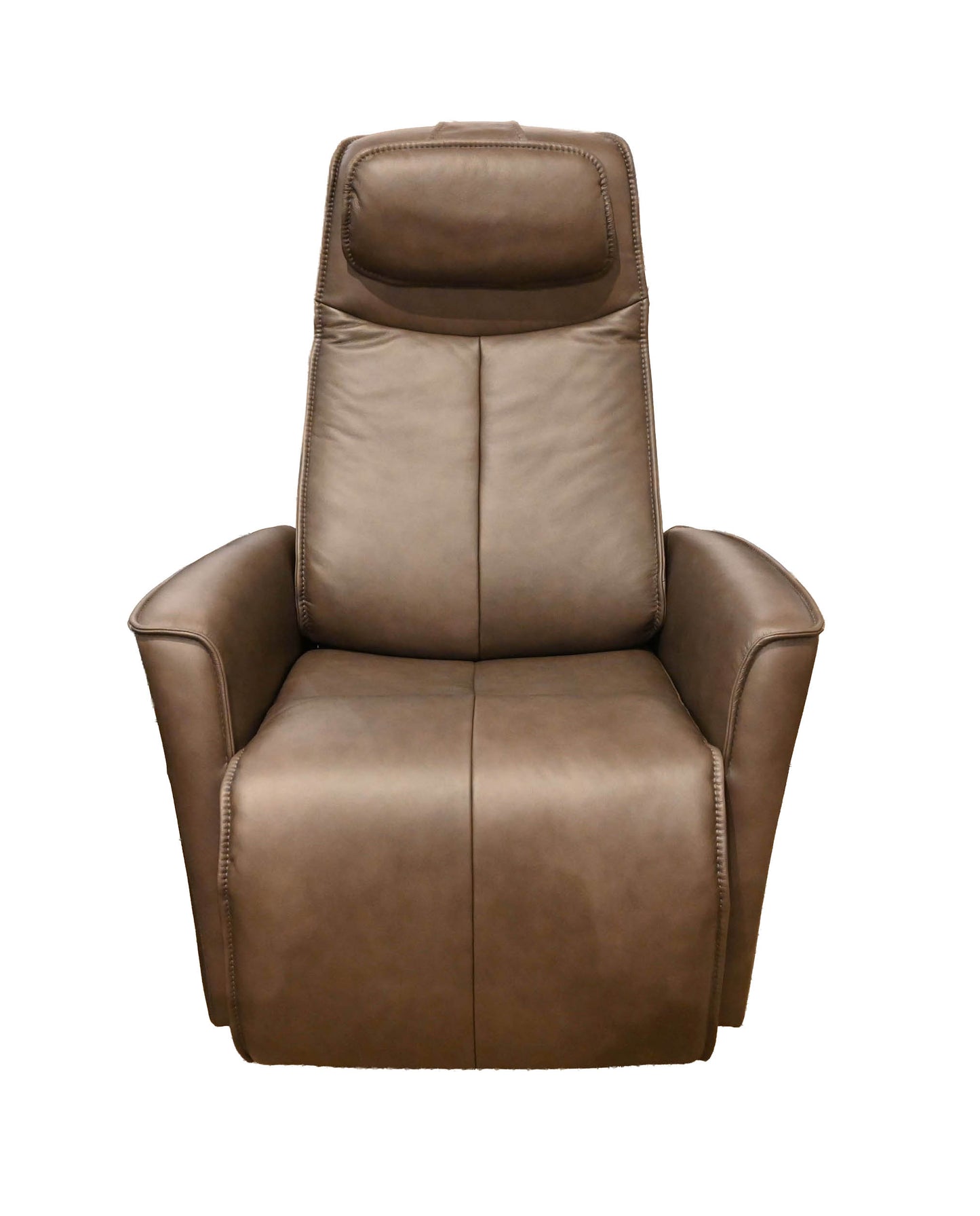 Fjords Loft Large Swivel Glider with Adjustable Headrest in Stout