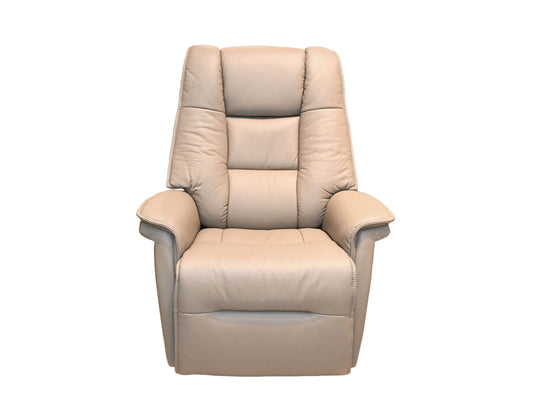 Fjords Paris Large Swivel Glider with Headrest and Lumbar in Nougat