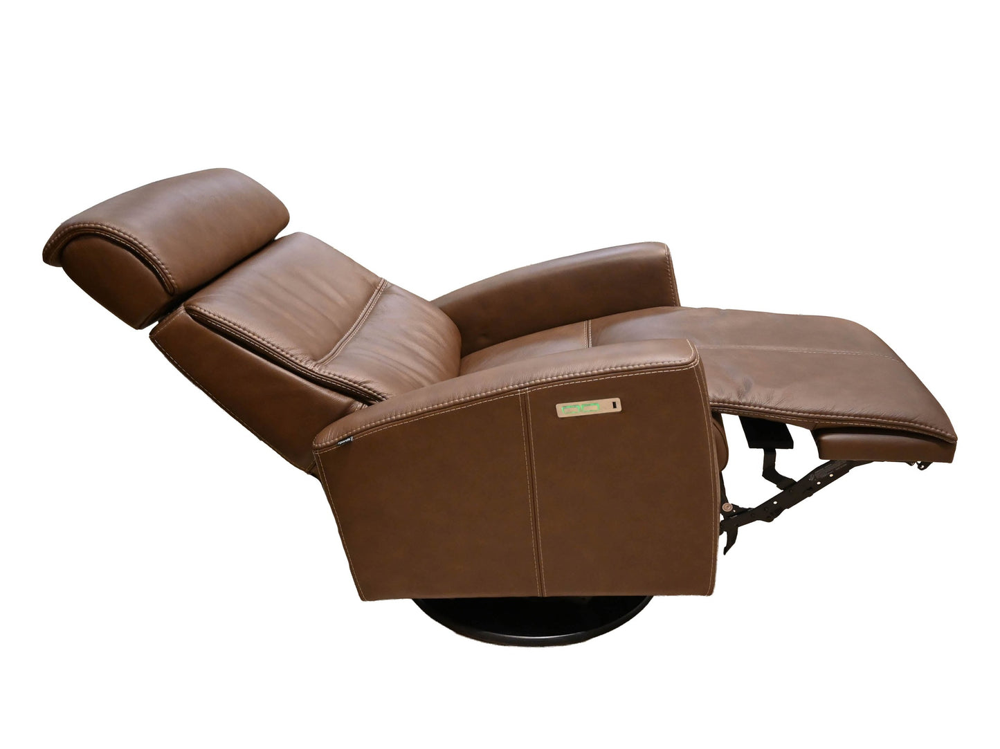 Fjords Milan Large Swivel Glider Recliner with Contrast Stitching