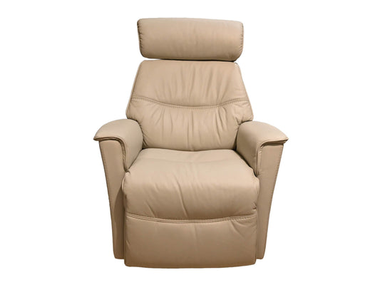Fjords Major Small Swivel Glider with Headrest and Lumbar