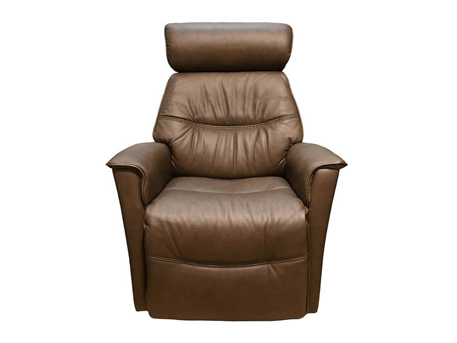 Fjords Major Small Swivel Glider with Headrest and Lumbar