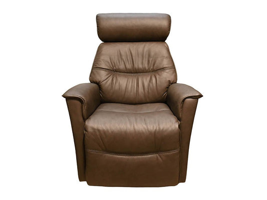 Fjords Major Small Swivel Glider with Headrest and Lumbar