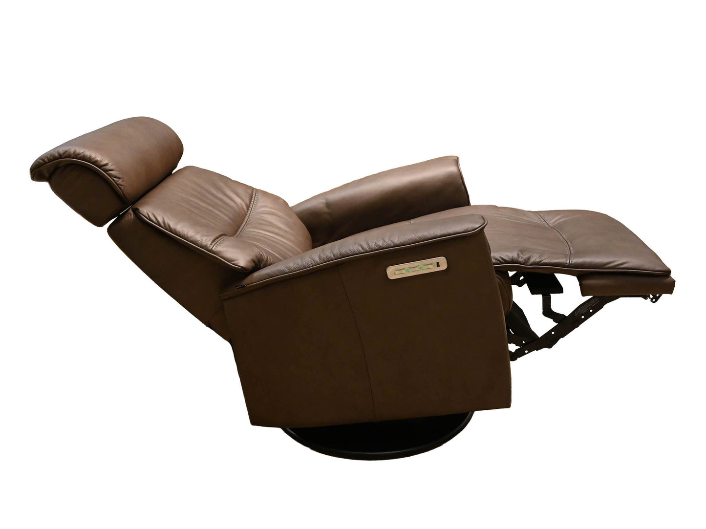 Fjords Major Small Swivel Glider with Headrest and Lumbar