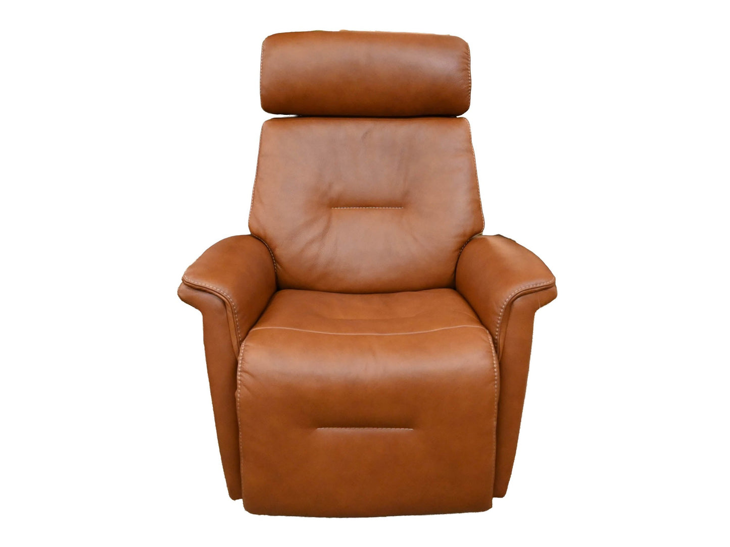 Fjords Rome Large Swivel Glider Recliner with Headrest and Lumbar