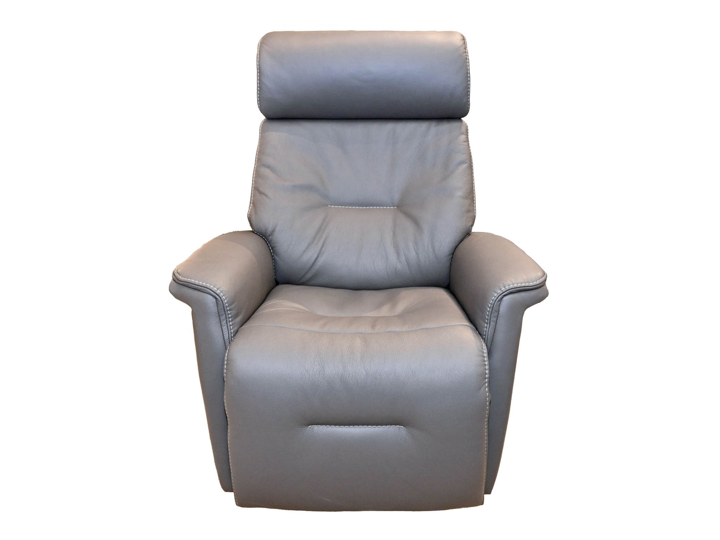 Fjords Rome Large Swivel Glider Recliner with Adj. Headrest and Lumbar in Graphite