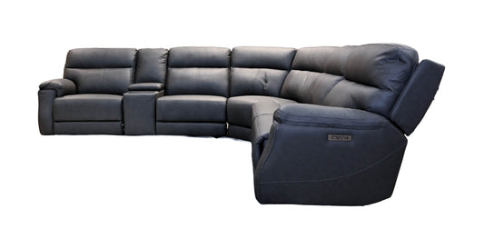 Futura Power 2 Piece Sectional with Console
