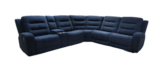 K-Motion Manual 6 Piece Sectional with Console