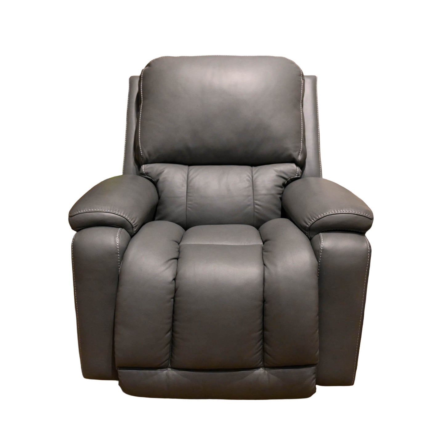 LaZBoy Greyson Power Recliner with Headrest & Lumbar