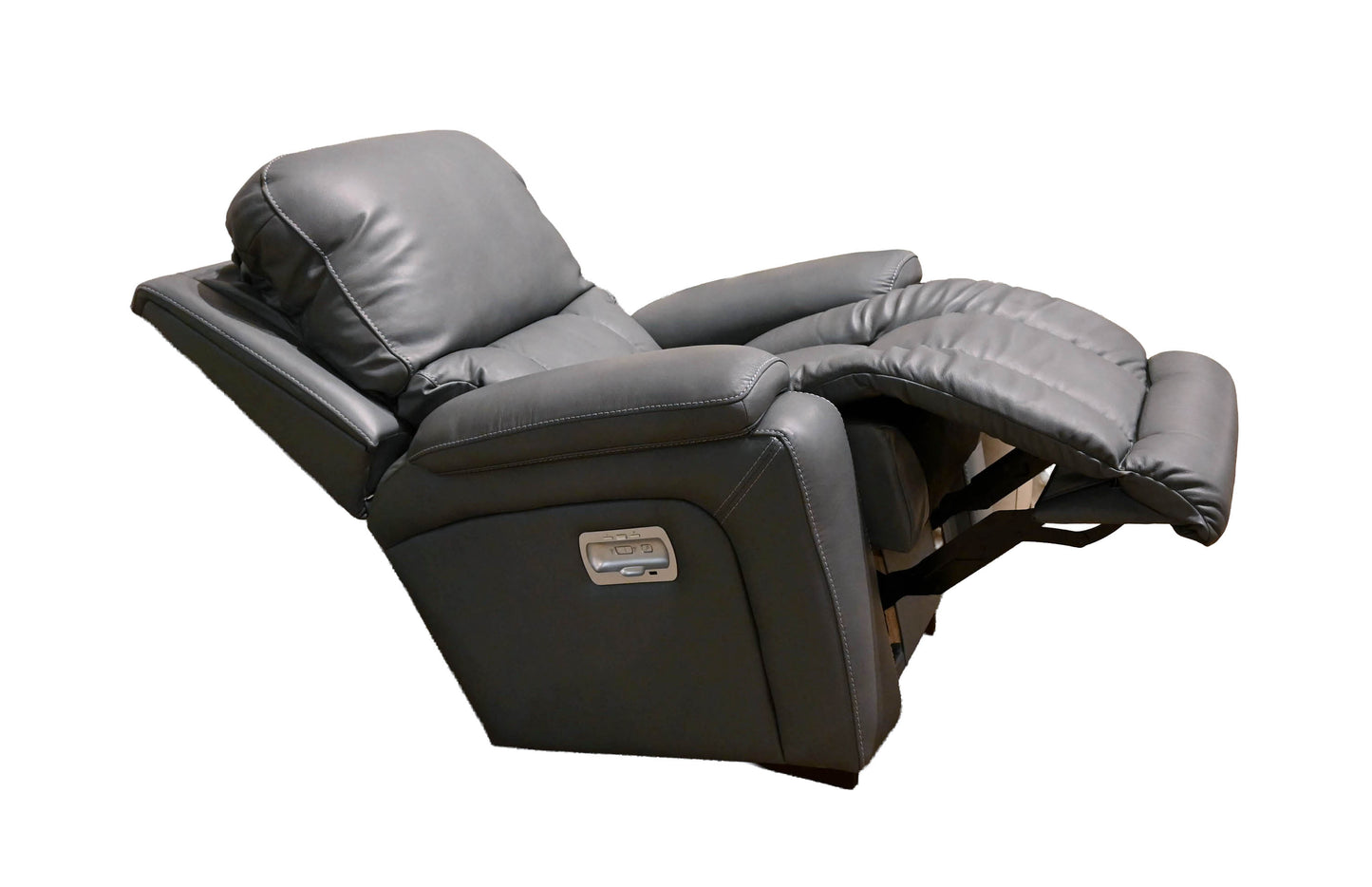 LaZBoy Greyson Power Recliner with Headrest & Lumbar