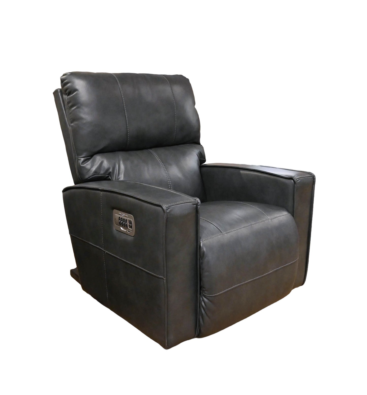 LaZBoy Maddox Power Recliner with Headrest & Lumbar