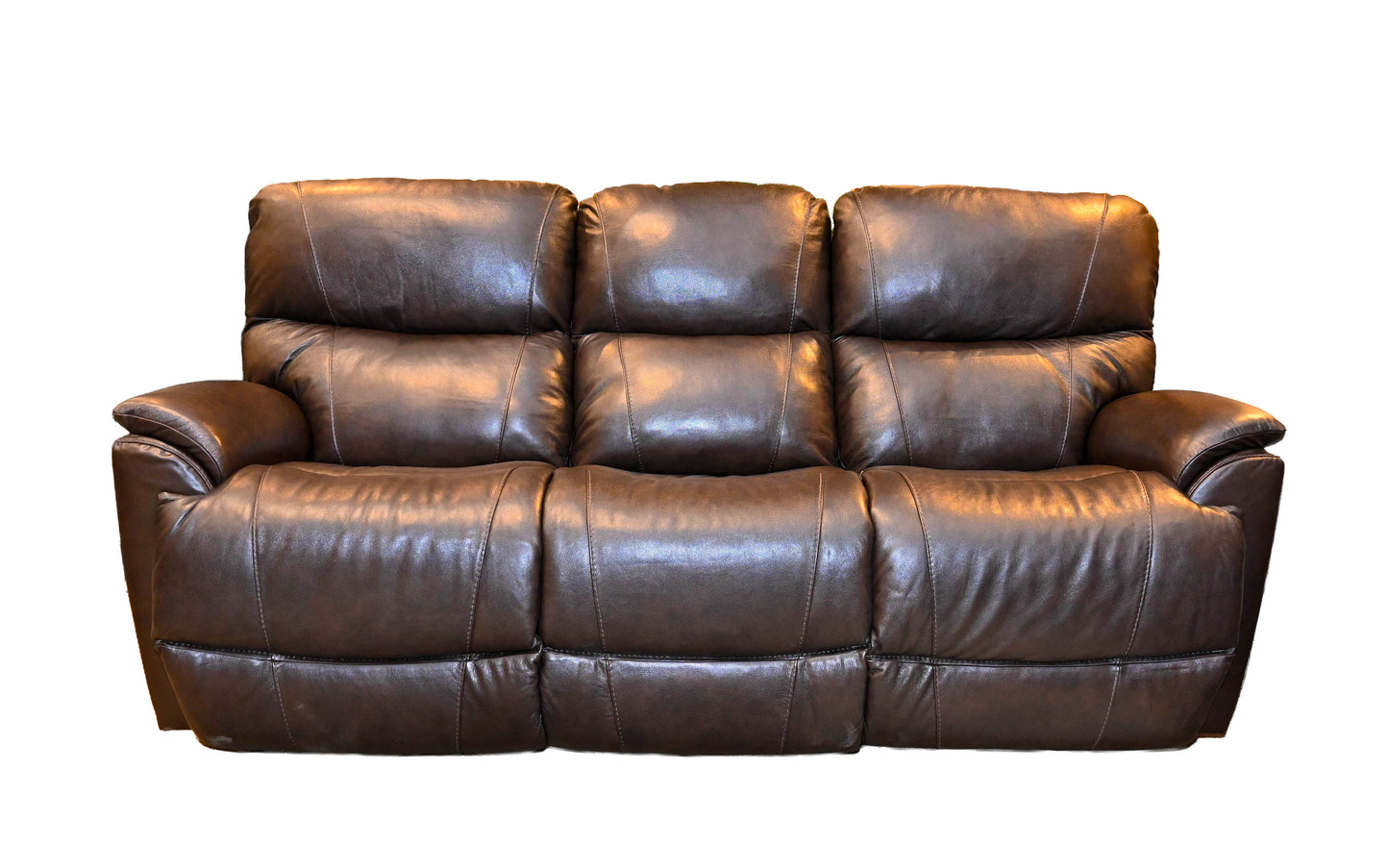 La-Z-Boy Trouper Power Sofa With Adjustable Headrest & Lumbar