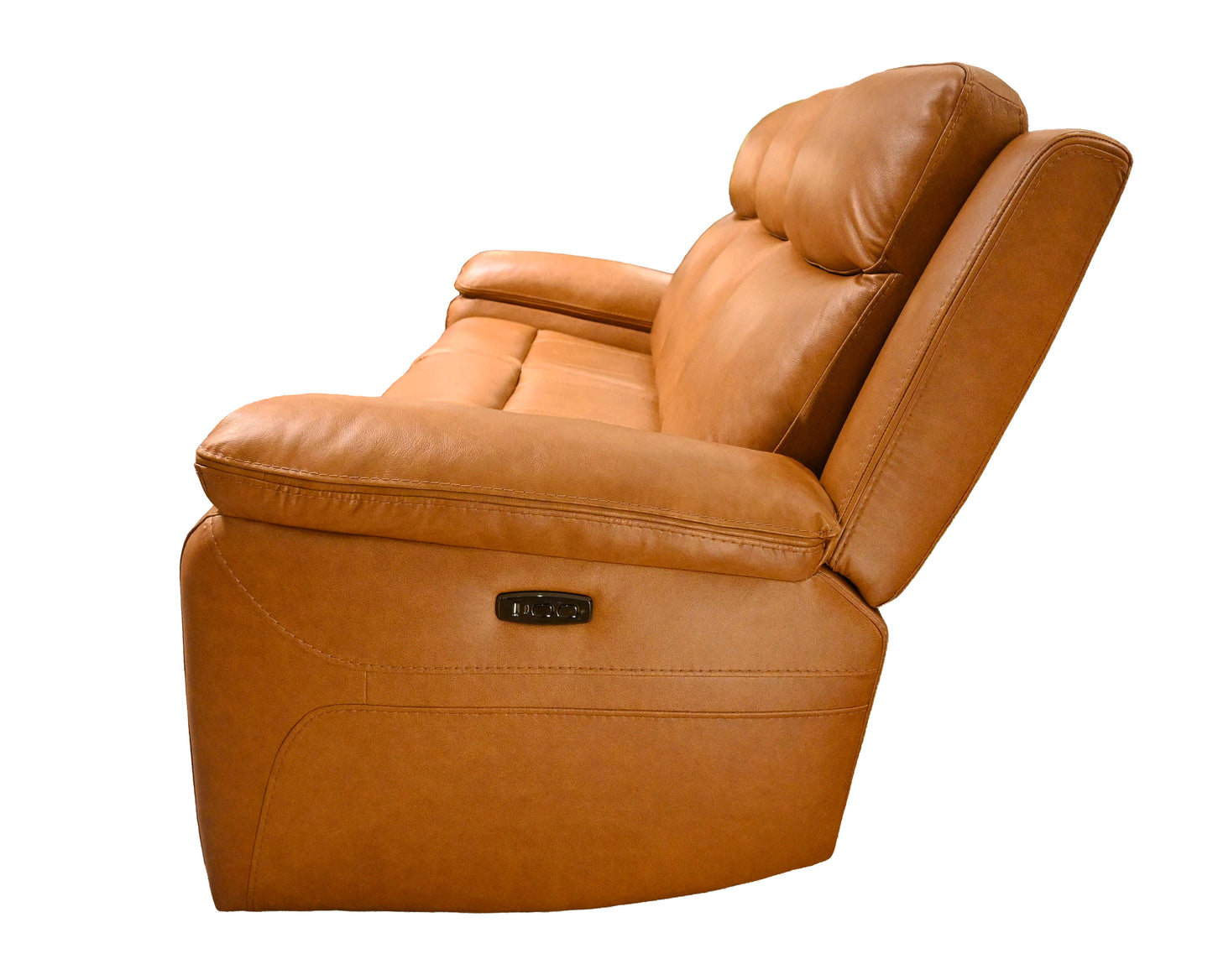 K-Motion Power Reclining Sofa with Adjustable Headrest